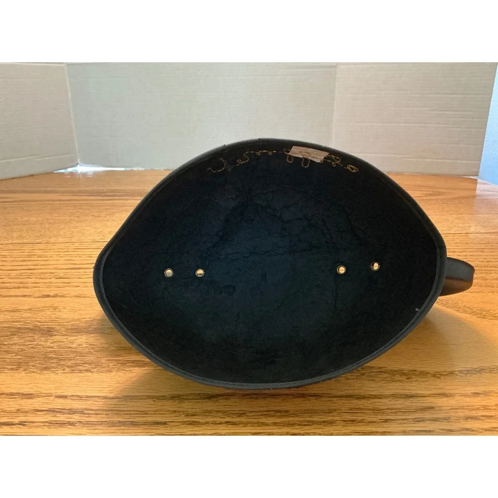 Vintage Disneyland Mickey Mouse Ear Hat Black Felt Muffy Embroidery Disney Parks